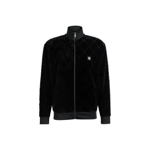 Hugo Boss FW24 Куртки и Пальто Мужской Черный