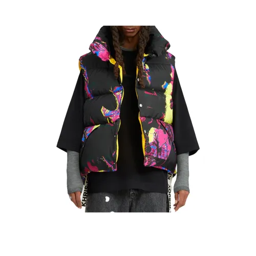 KHRISJOY FW23 Пуховик Мужской Черный Розовый