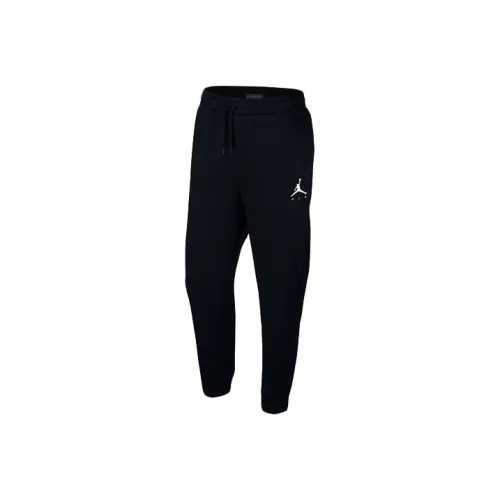 Jordan Jumpman Черные Мужские Вязаные Тренировочные Штаны