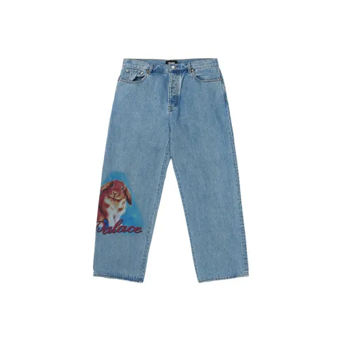 PALACE SS24 PHUMPER P90 BAGGY JEAN Джинсы Унисекс Синий