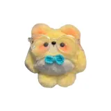 Желтая сумка из материала Данцзай