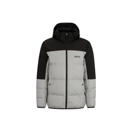 Hugo Boss Светло-серые Мужские Куртки