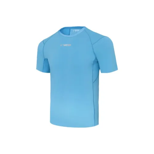 VICTOR Capsule T-Shirt Унисекс Айсберг Синий