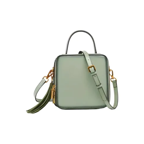 DEERE JACK Корова Спилок Сумка через плечо Сумка Маленькая Женская Травяной Зеленый