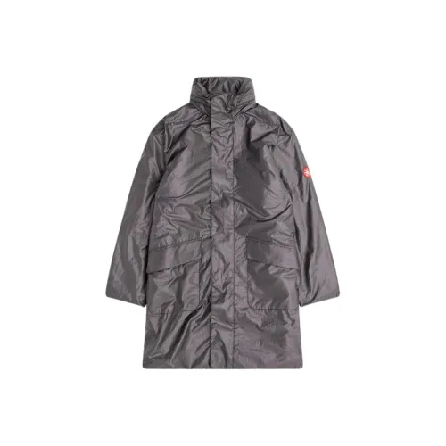 Cav Empt SS25 Пальто Мужское Угольный Серый