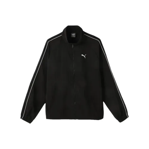 PUMA Full ZIP WV Куртка Куртки Пальто Мужской Черный