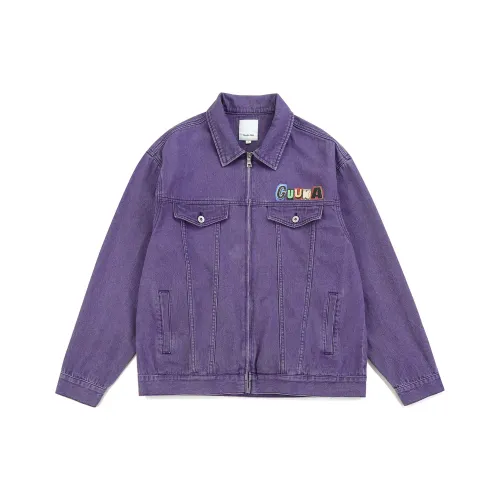 Guuka Куртки и Пальто Унисекс Фиолетовый