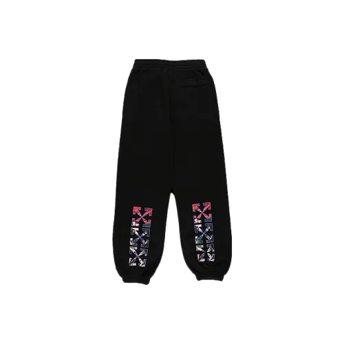 Off Белый FW20 Черный Мужские Вязаные Спортивные Штаны