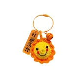 Удачи всегда сопровождает - Счастливый маленький Солнце [Шерстяная подвеска]