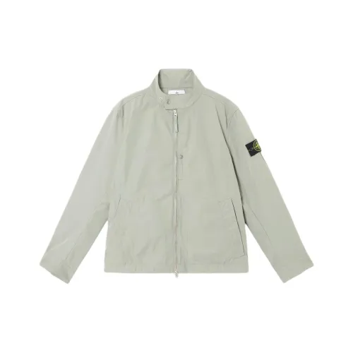 Stone Island SS25 Шалфейный Зеленый Мужской Куртка