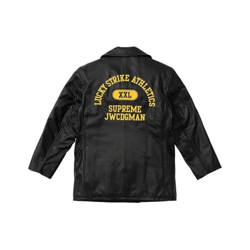 Supreme FW21 Черный Унисекс Кожаные куртки