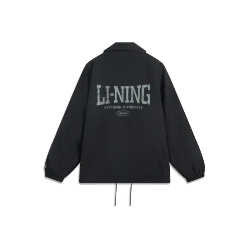 LINING Sports Life Collection Куртки и Пальто Унисекс Черный