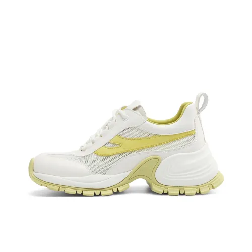 Rosa Bianca Дышащие Кроссовки с Низким Топом и Толстой Подошвой для Увеличения Высоты Женские