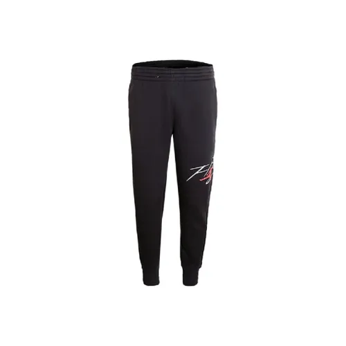 JORDAN Черные Мужские Вязаные Спортивные Штаны