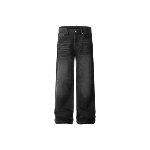 MT99 Черные Унисекс Джинсы