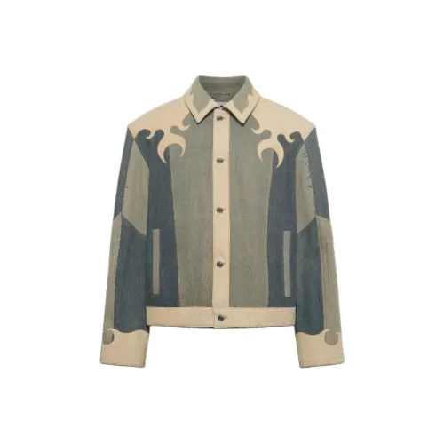 Marine Serre FW24 Куртки и Пальто Мужской Бежевый