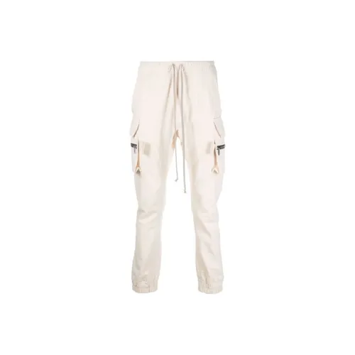 RICK OWENS совместный бренд Белый Мужской Карго Брюки