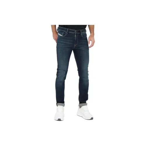 DIESEL Индиго Мужские Джинсы