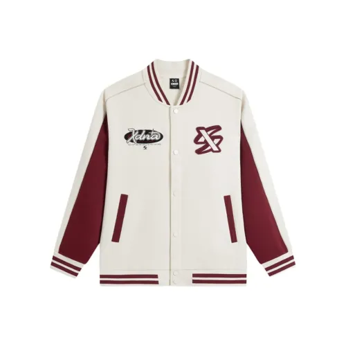 XTEP Куртки Пальто Мужской Хлопок Белый Верблюжий Вишневый