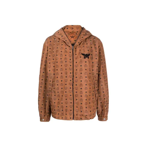 MCM FW23 Куртки и Пальто Мужской Коричневый