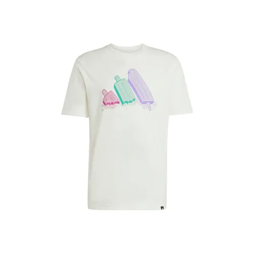 Adidas SportswearLounge Ice Graphic T Shirt Мужская Ecru
