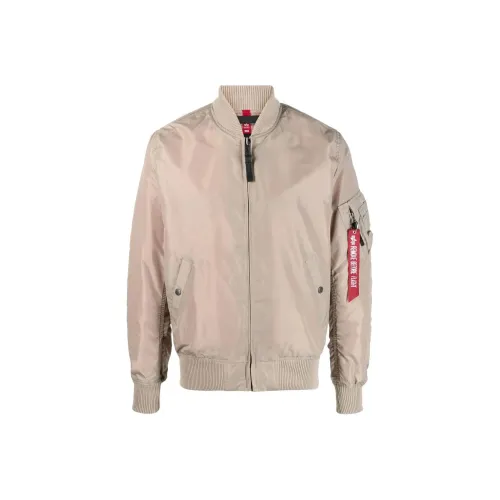 Alpha Industries Куртки и Пальто Мужской Бежевый