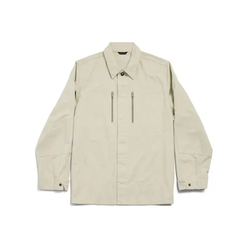 Balenciaga FW24 Куртки и Пальто Стандартный крой Мужской Бежевый