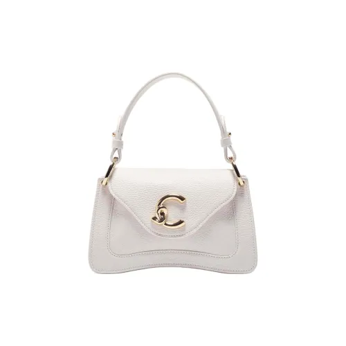 COCCINELLE C ME GRAIN LEATHER Сумка Женская Белая