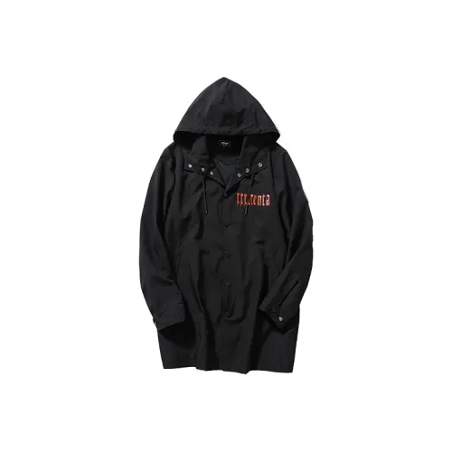 XXXTRENTA Черный Унисекс Тренч