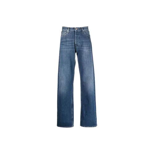 Alexander McQueen FW21 Джинсы Мужские Синие