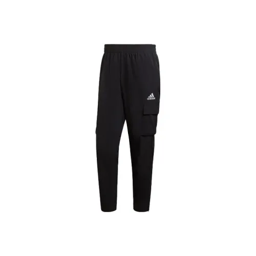 Adidas Мужские Карго Брюки Черные