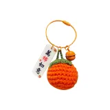 Ван Ши Ру И Двусторонний Персонаж Карта - Глубокий Апельсин Хурма [Шерсть Подвеска]