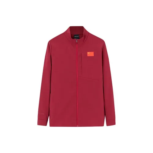 Anta Champion All Weather Series Темно-розовый Красный Мужская Куртка