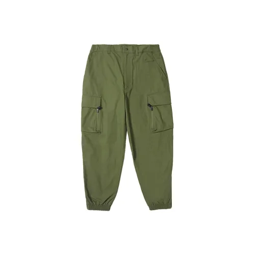 New Era Прямой крой Повседневные штаны Унисекс Армейский зеленый