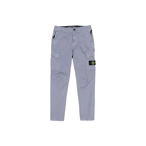 Stone Island Туманно-голубой Мужские Карго-брюки
