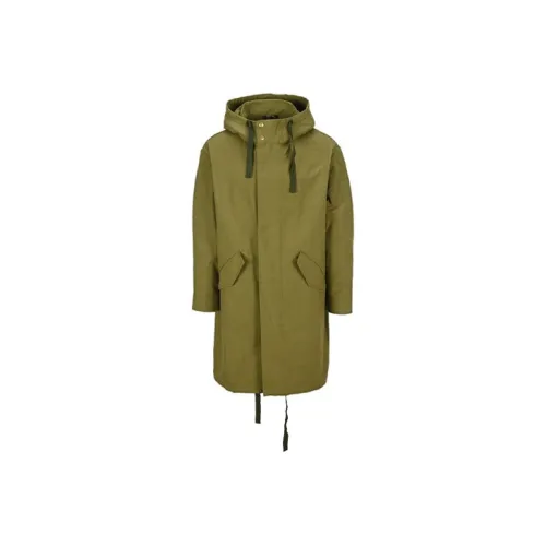 A.P.C Хаки Мужской Парки