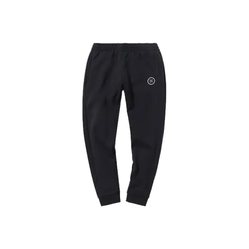 LINING Тренировочные брюки Мужские Стандартные Черные