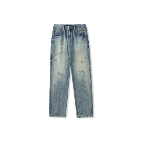 JUCY JUDY Синие Унисекс Джинсы