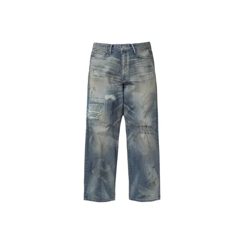 NEIGHBORHOOD совместный бренд Мужские Джинсы