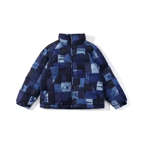 TEKABLU Пуховик Унисекс Hundred Families Синий