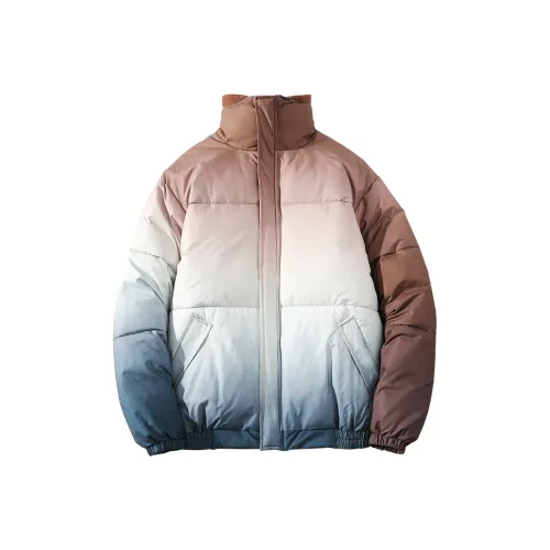 A SQUARE ROOT Хлопковый пуховик Унисекс Белый