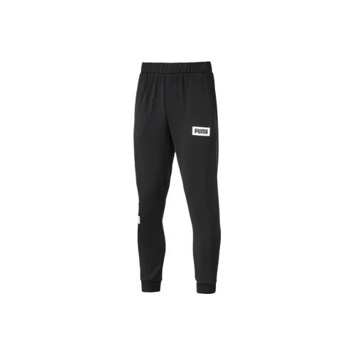 PUMA Черные Мужские Вязаные Спортивные Штаны