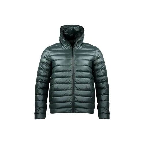 EMPORIO ARMANI EA7 Куртки и Пальто Мужской Зеленый