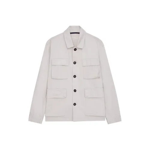 MARC OPOLO Mercerized Серый 707 Мужские Куртки