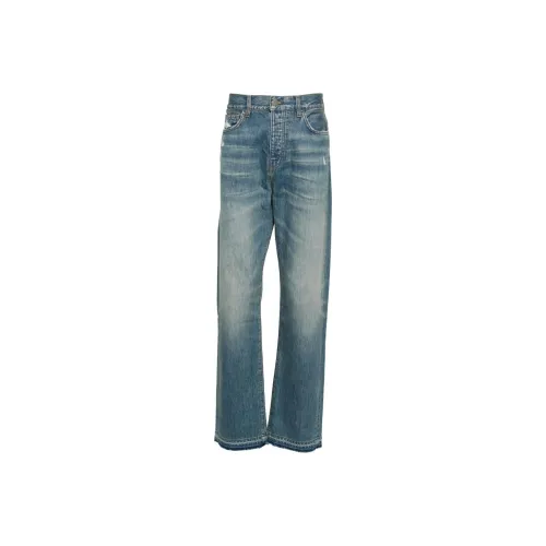 AMIRI Men's Blue Jeans AMIRI Мужские синие джинсы