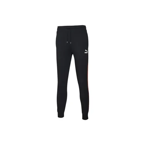 PUMA Черные Мужские Вязаные Спортивные Штаны