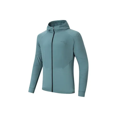 Anta RUNNING Collection Шалфейно-зеленый Мужские Куртки