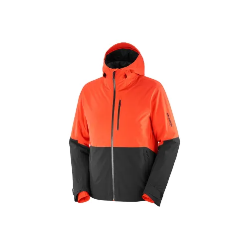 SALOMON Куртки и Пальто Мужской Оранжевый