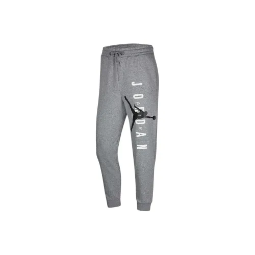 Jordan Jumpman Carbon Gray Men's Knit Training Pants Джордан Джампман Карбон Грей Мужские Вязаные Тренировочные Штаны