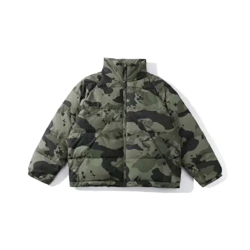 TEKABLU Пуховик Унисекс Армейский зеленый